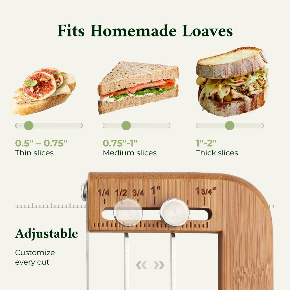 Bread Slice Thickness Guide for Sandwiches, Toast, and French Toast